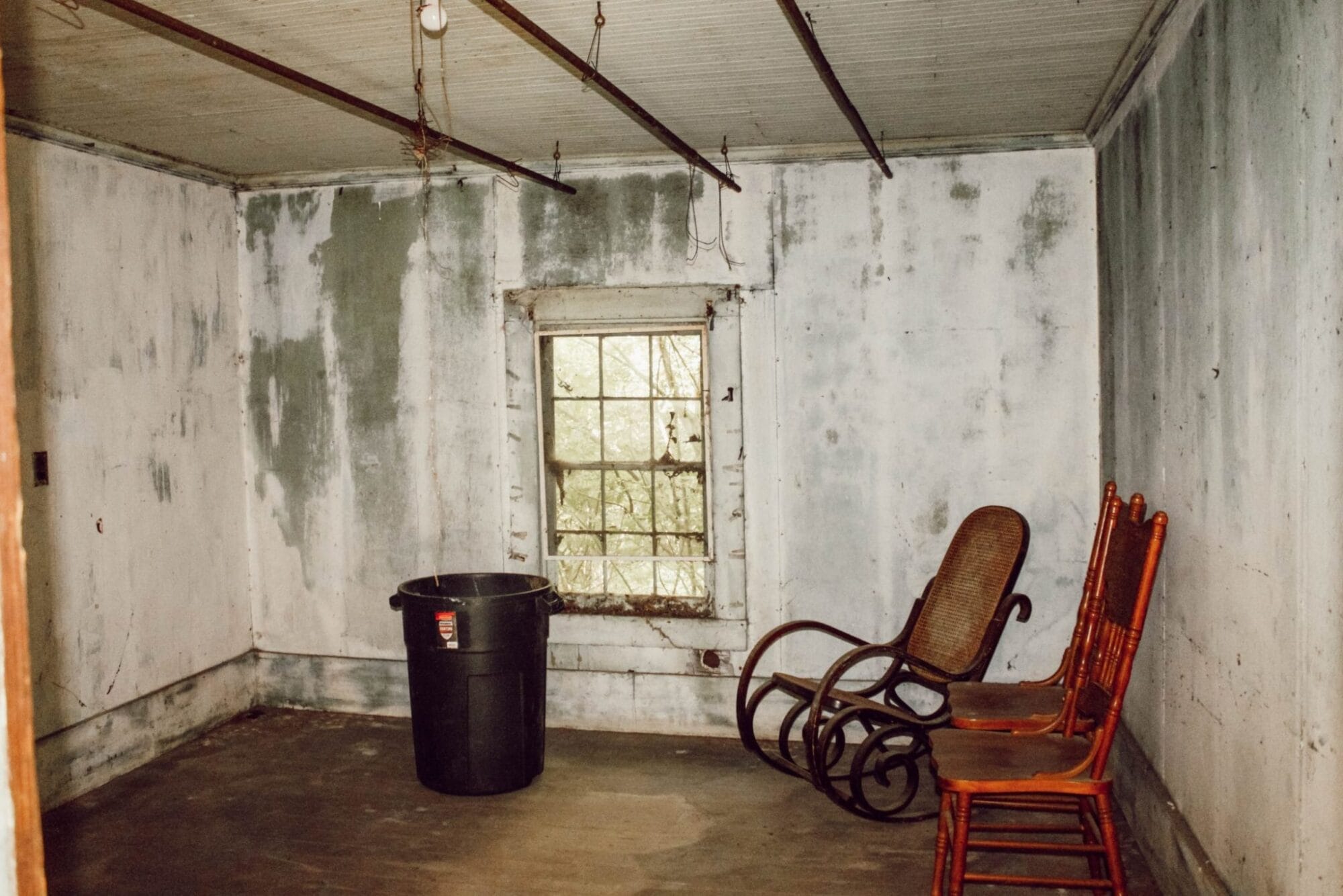 original dining room in 1800's NC farmhouse