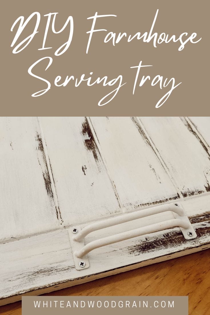 diy farmhouse serving tray