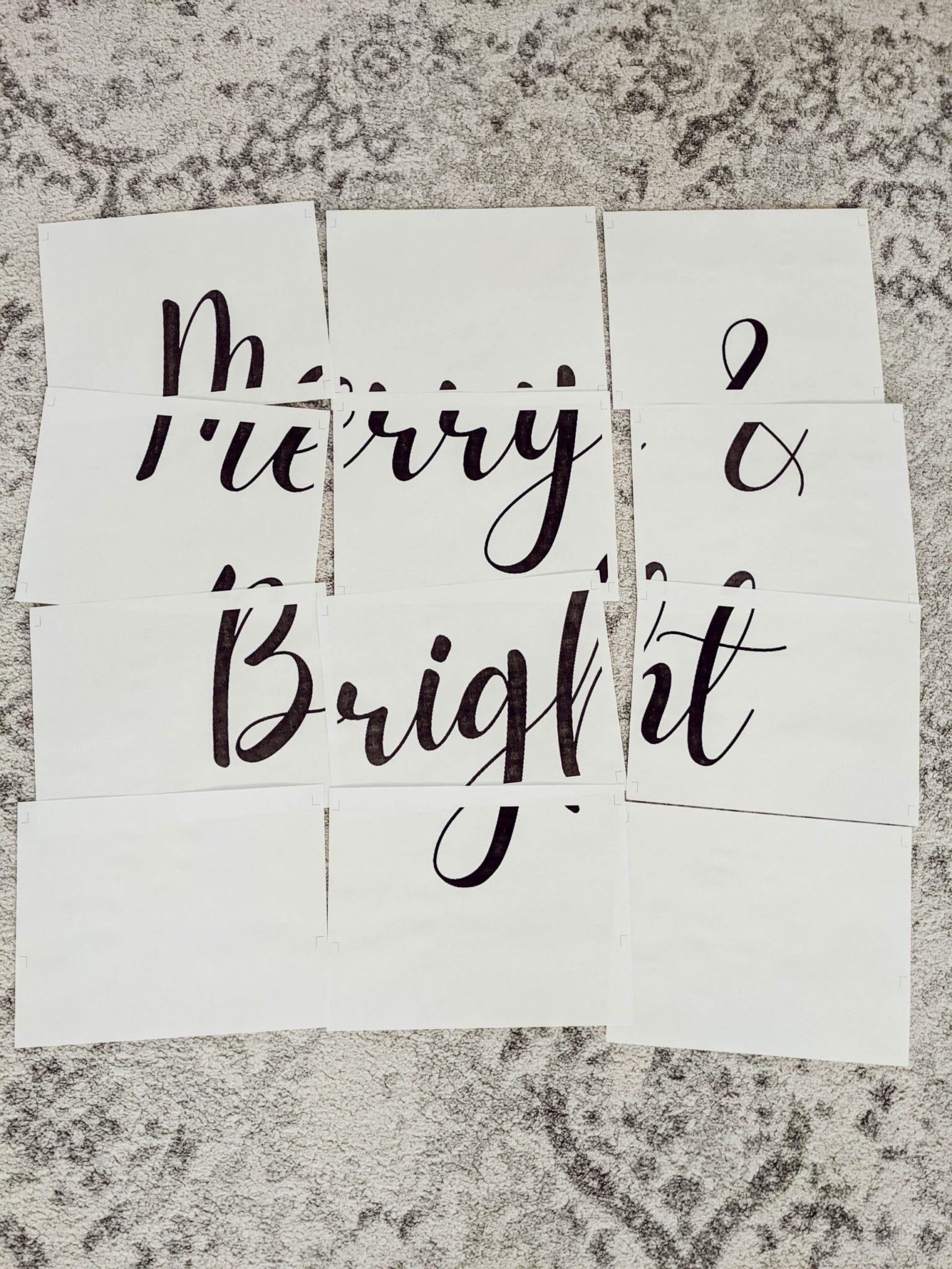 poster image printed on letter paper