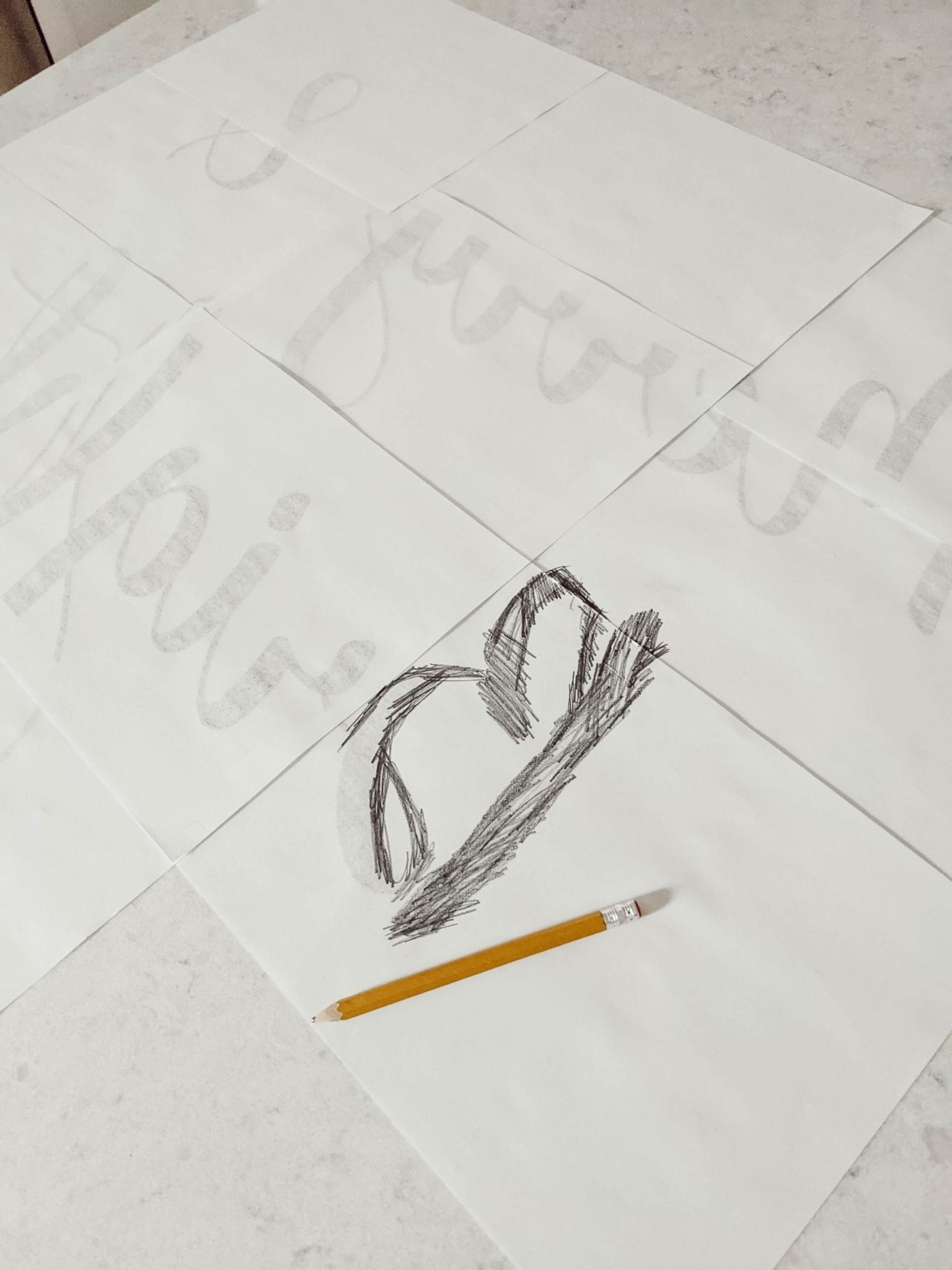 creating a diy farmhouse scroll sign