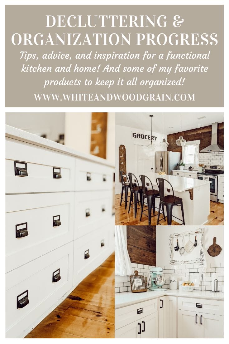 home organization progress