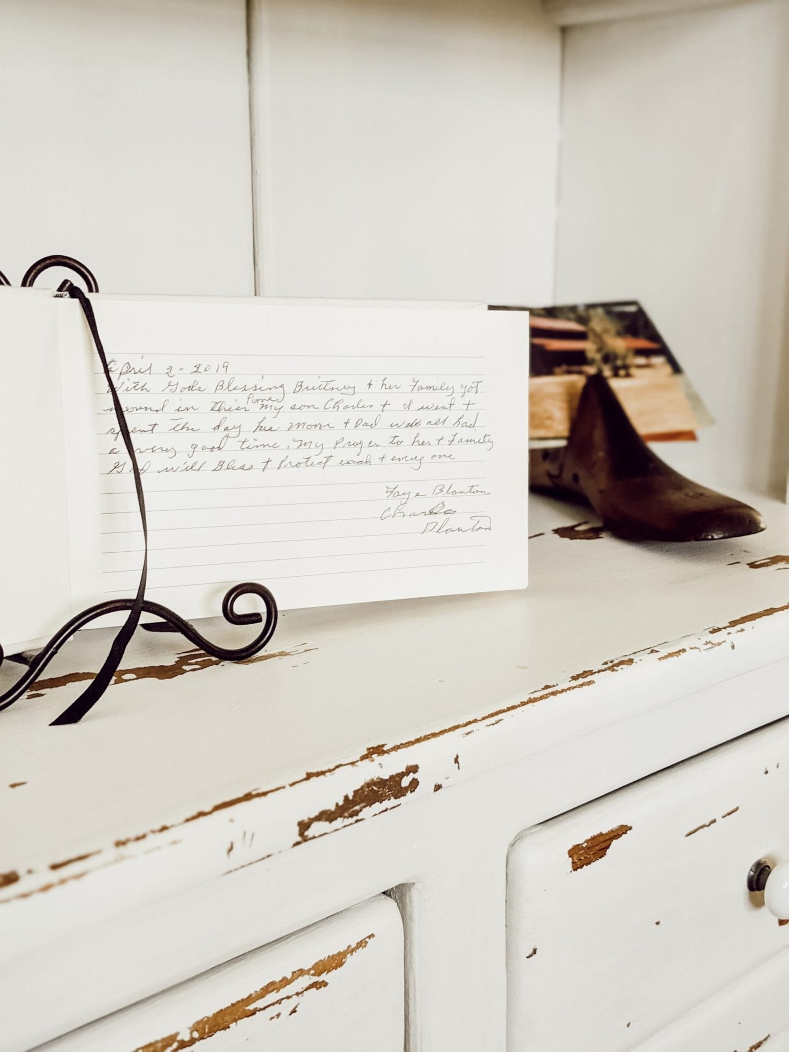 our farmhouse guestbook