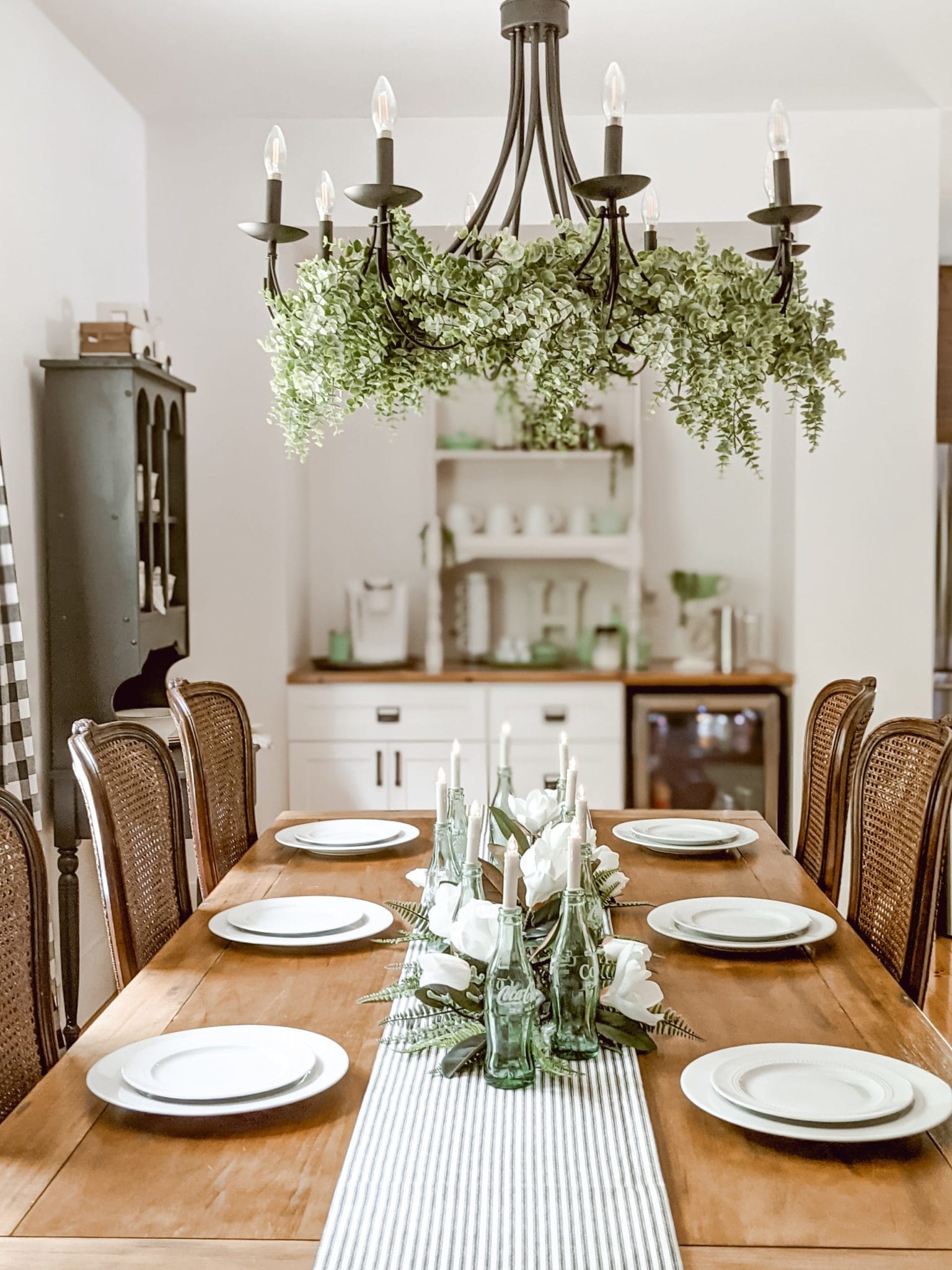 farm-cottage charm spring tablescape
