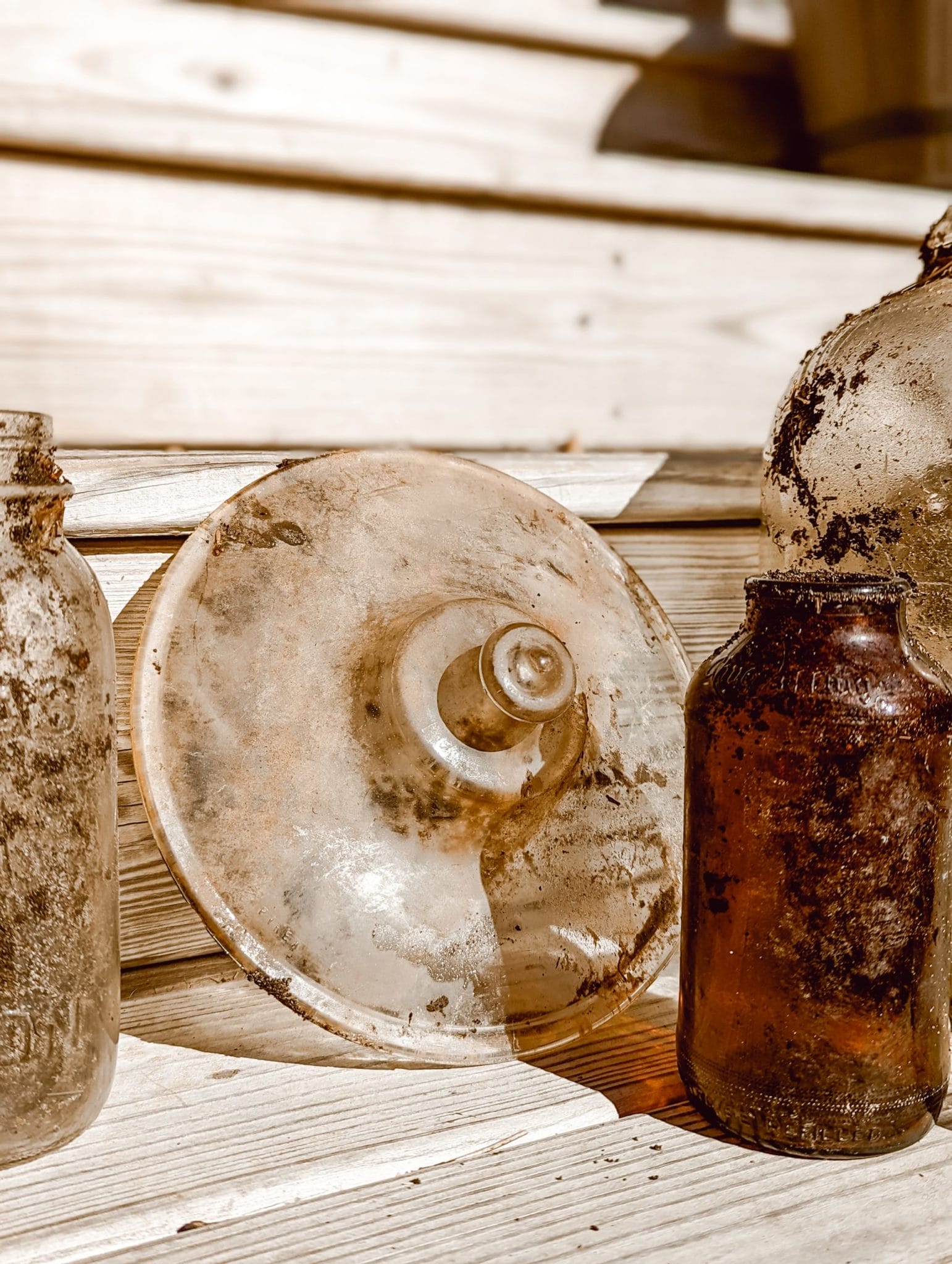 vintage glass pyrex lid