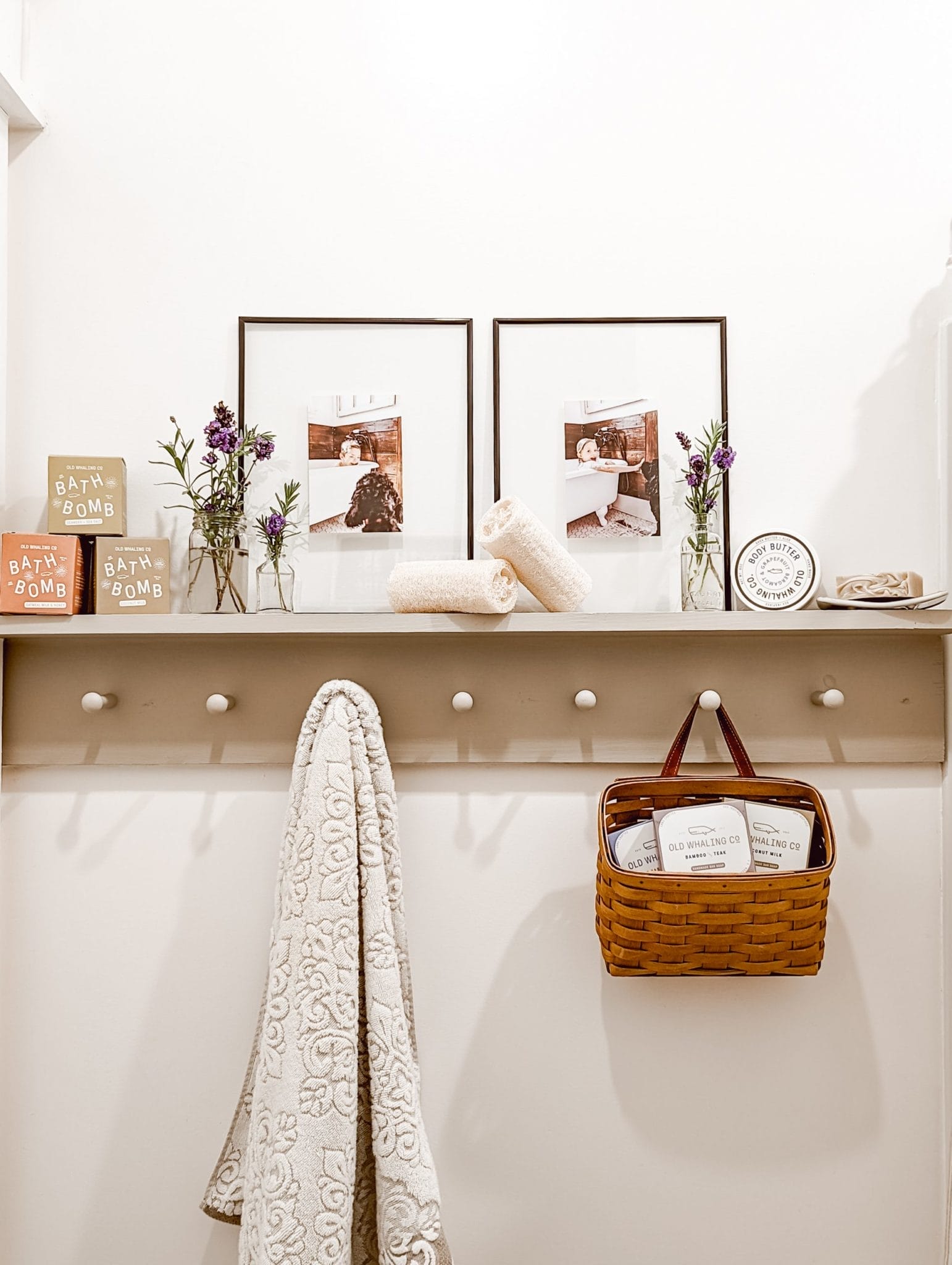 how to build a shaker style peg rail shelf