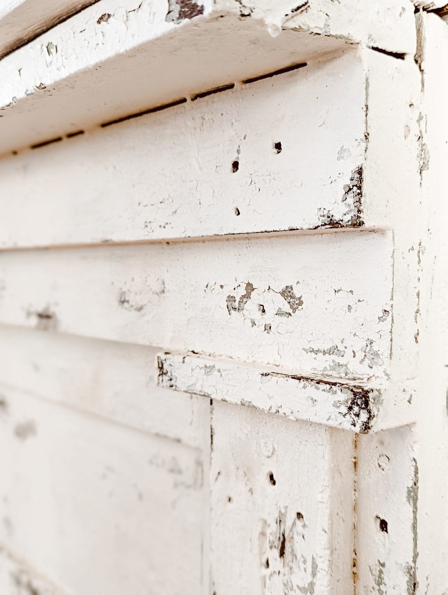 Fusion Milk Paint in hotel robe with a chippy finish