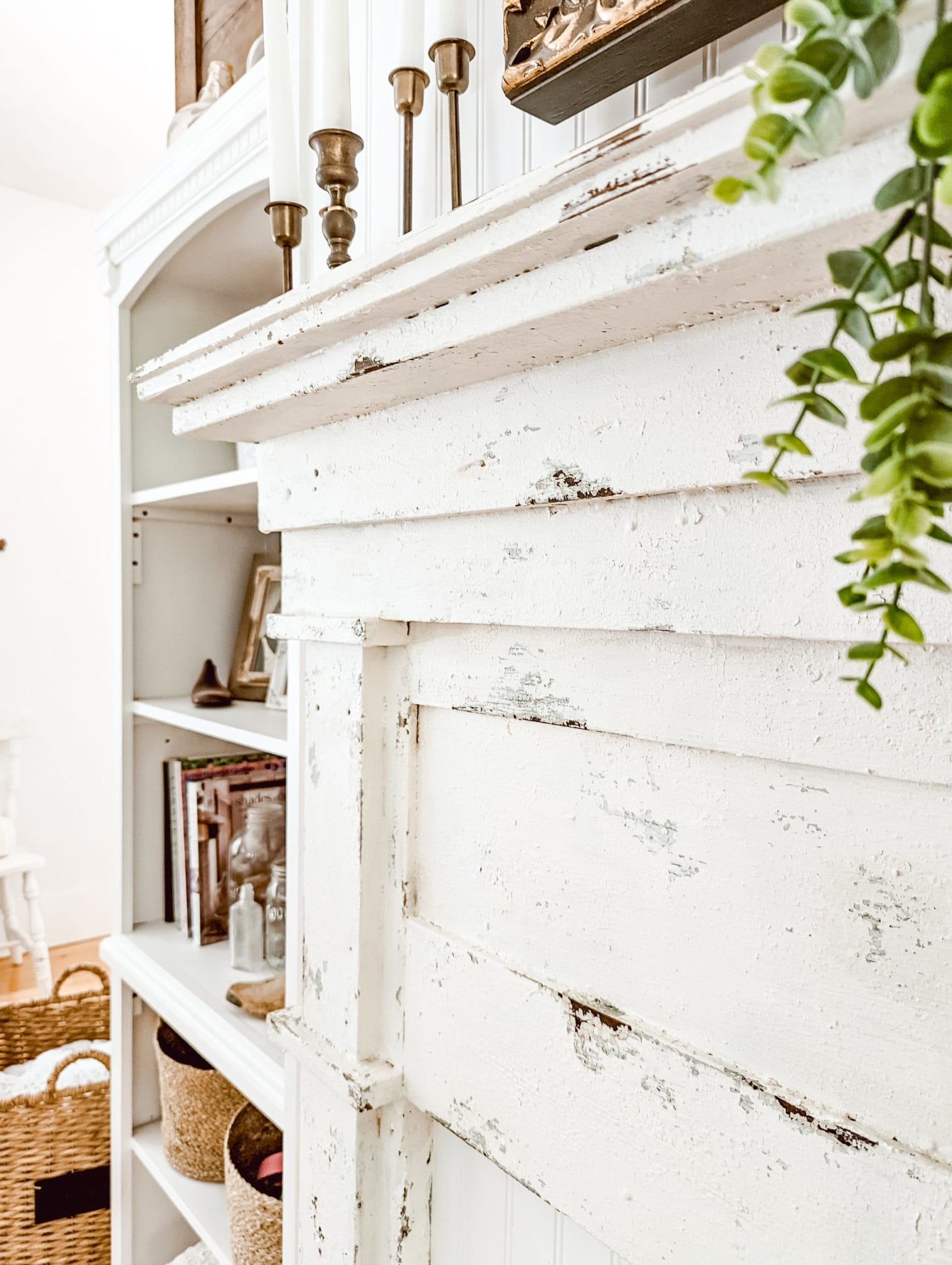 Fusion Milk Paint in hotel robe with a chippy finish