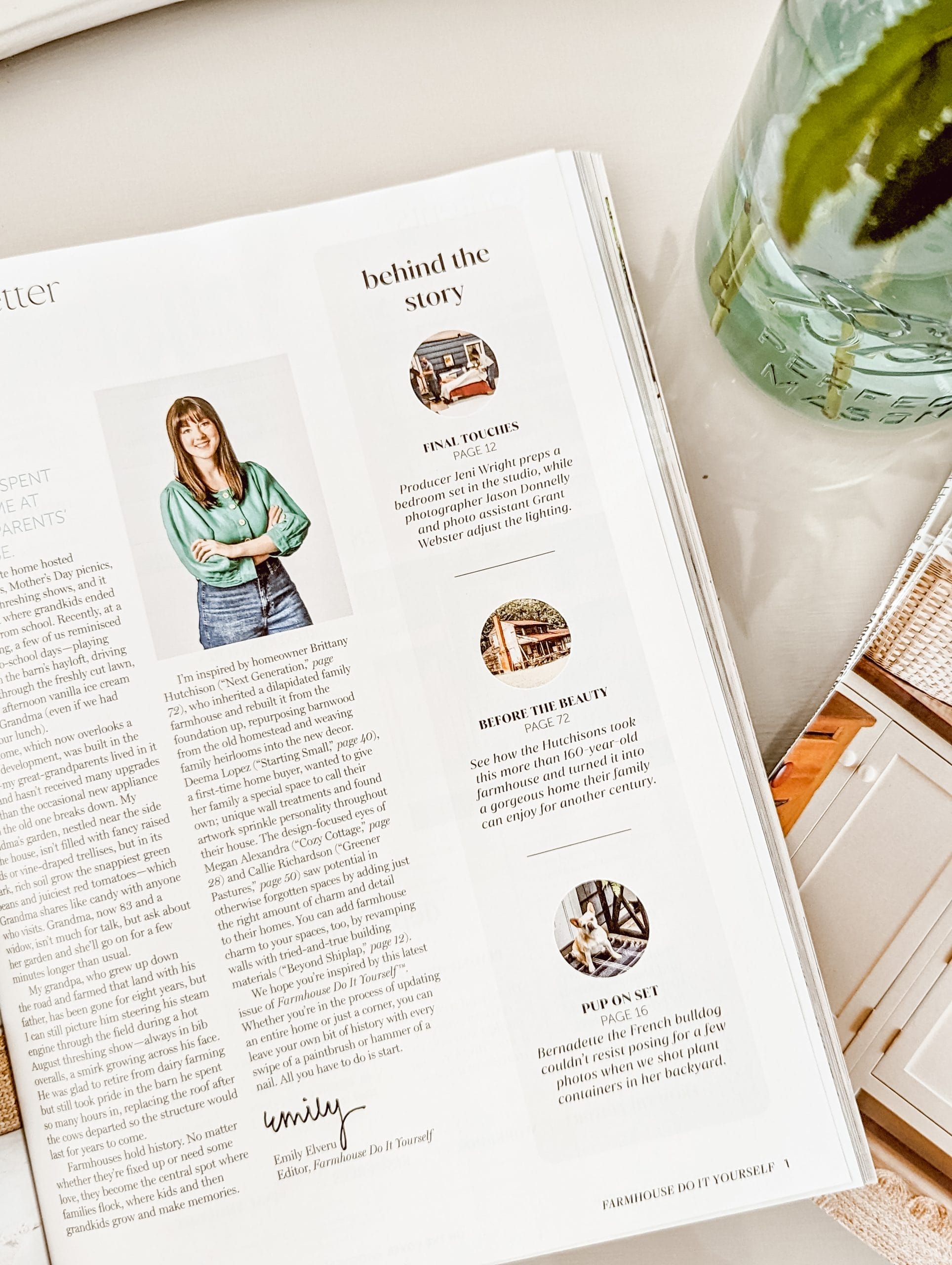 Better Homes & Gardens Farmhouse Do It Yourself magazine 2023