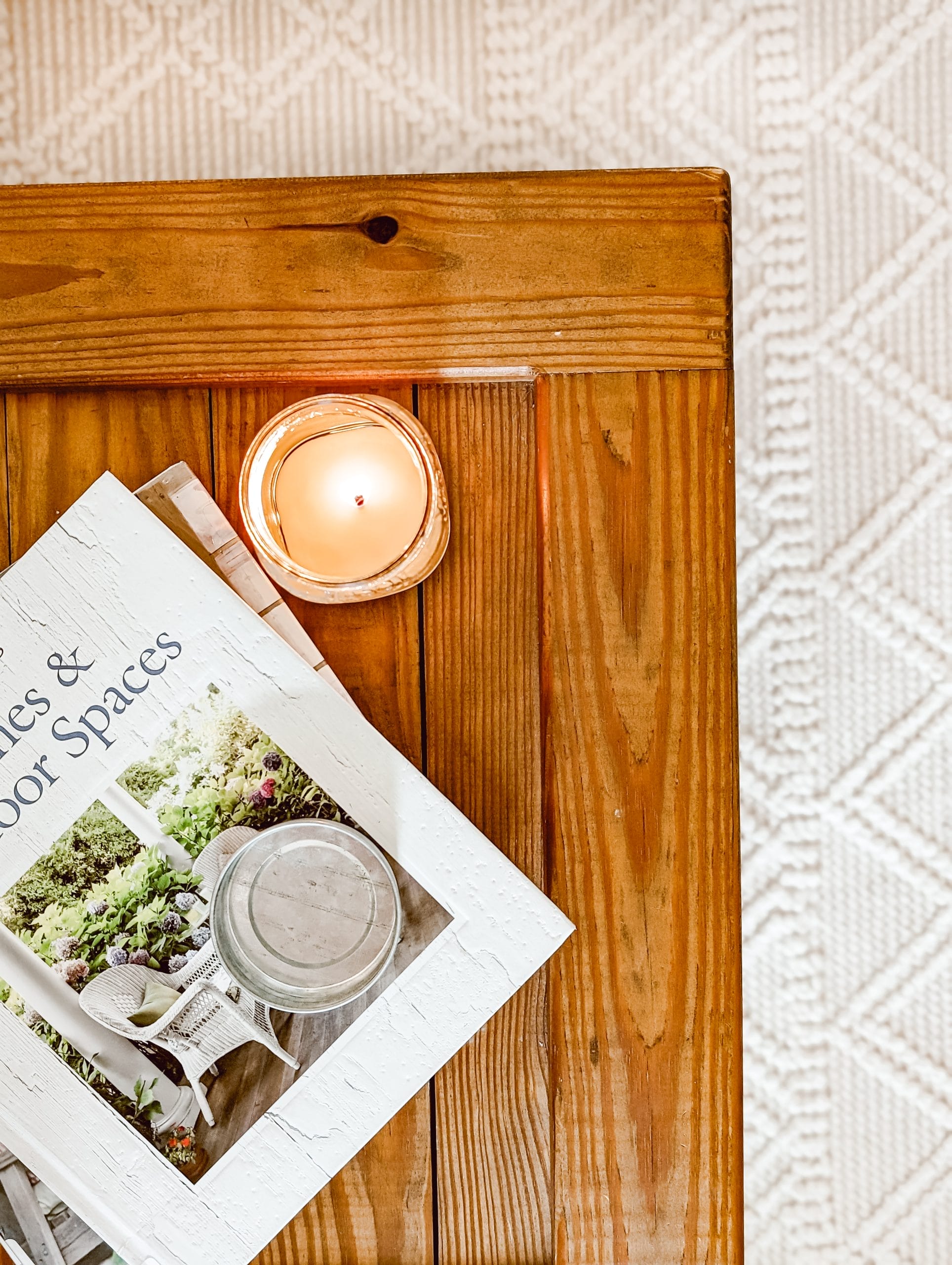 pine cargo furniture tabletop