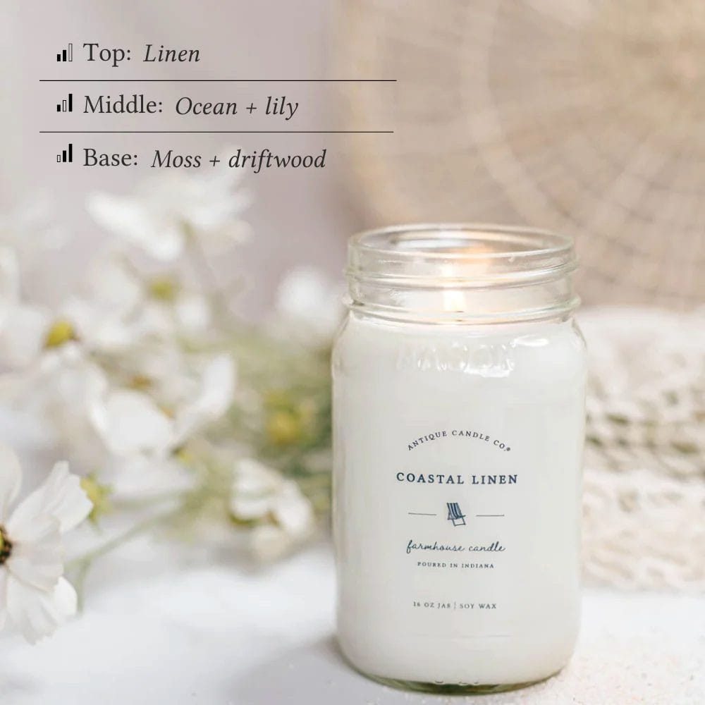 Coastal Linen by Antique Candle Co