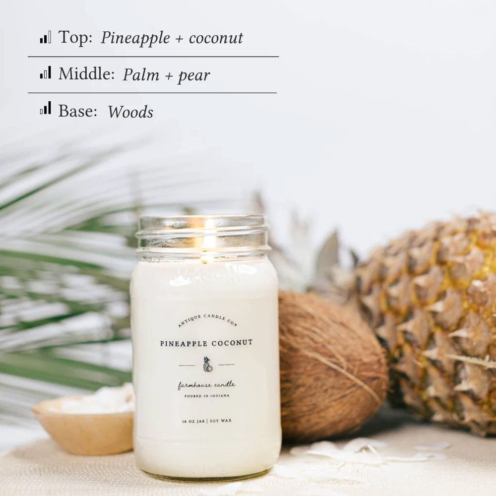 Pineapple Coconut by Antique Candle Co