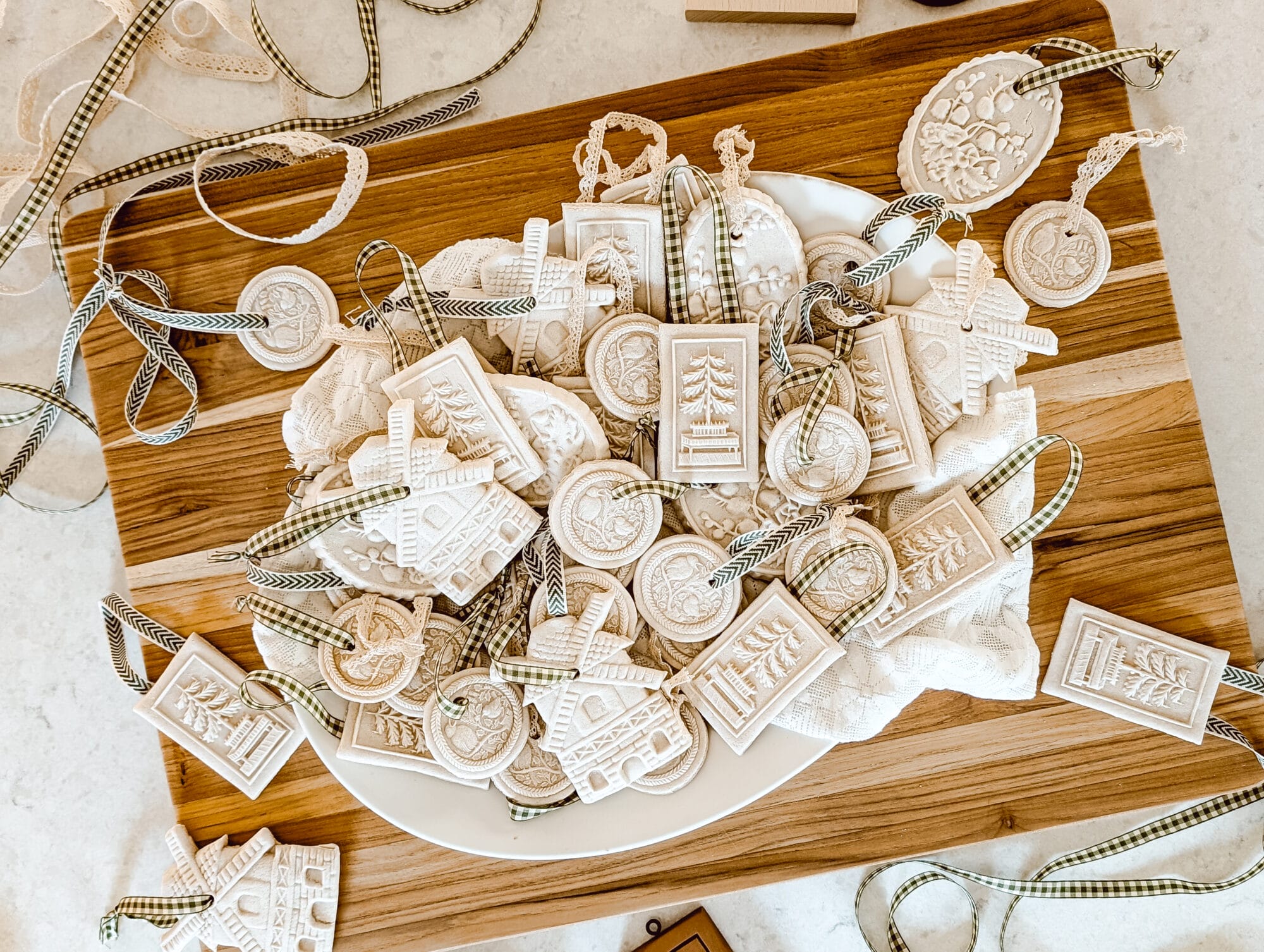 How to Make Fancy Salt Dough Christmas Ornaments