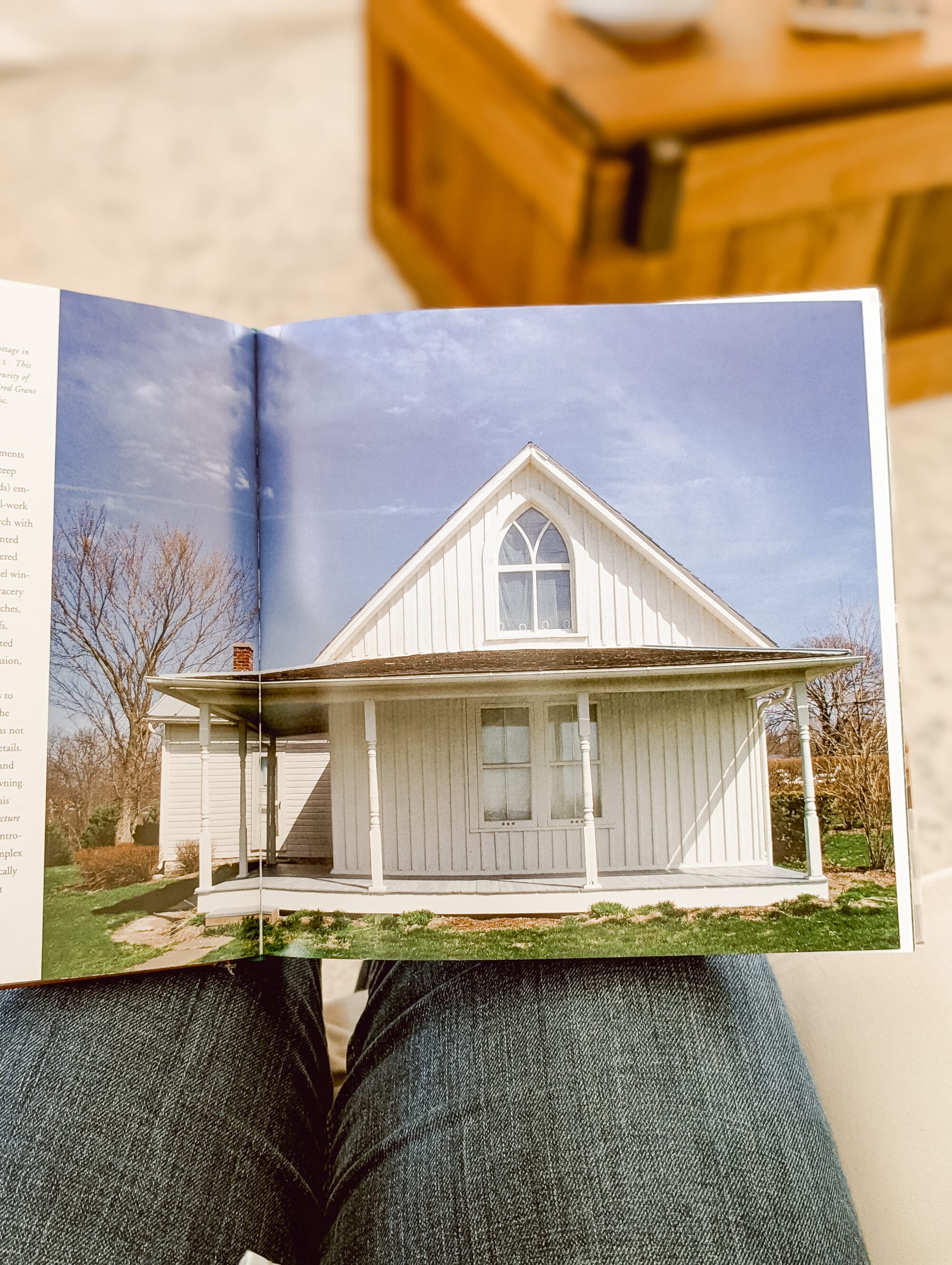 photo of the American Gothic House inside Gladys Montgomery's book Storybook Cottages