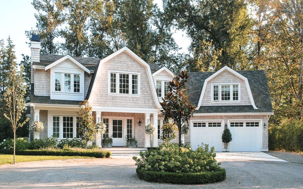 dutch colonial house plans with a detached garage and new old house potential