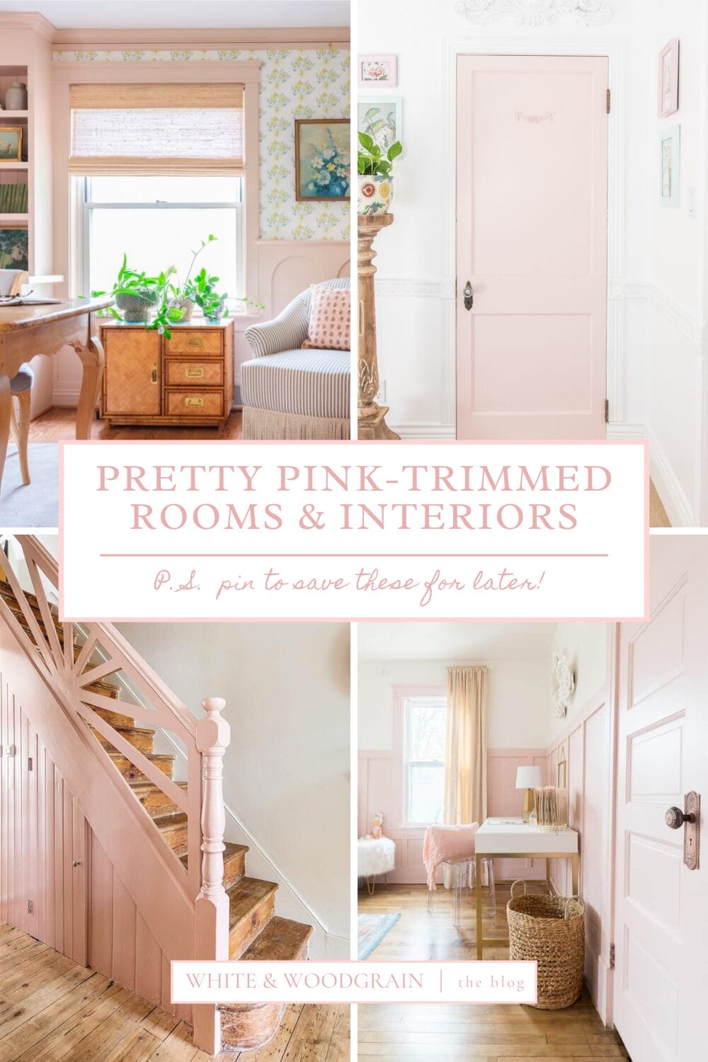 Pink Painted Trim Inspo (P.S. Now I’m Thinking Pink!)